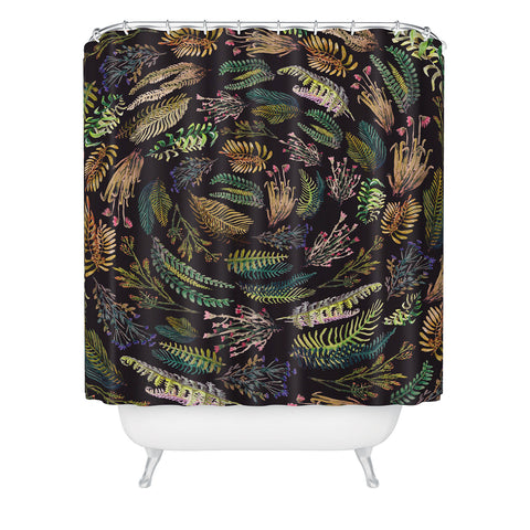 Francisco Fonseca circular nature 2 Shower Curtain
