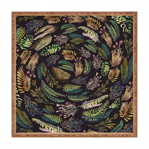 Francisco Fonseca circular nature 2 Square Tray