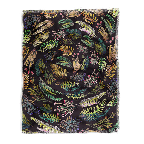 Francisco Fonseca circular nature 2 Throw Blanket