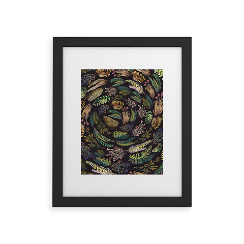 Francisco Fonseca circular nature 2 Framed Art Print