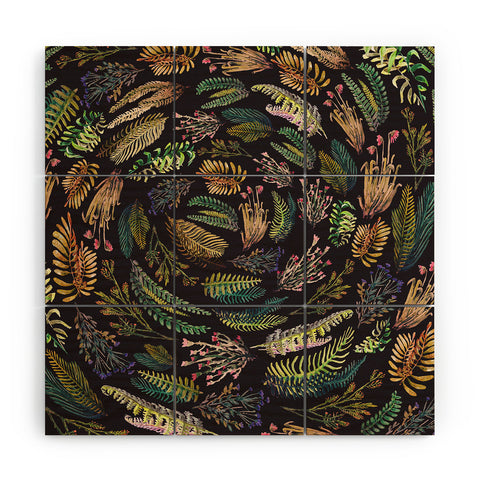 Francisco Fonseca circular nature 2 Wood Wall Mural