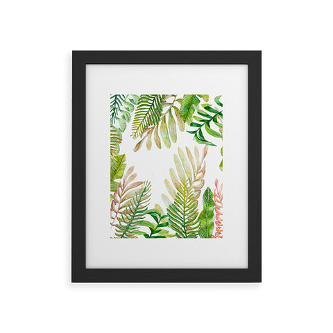 Francisco Fonseca circular nature Framed Art Print