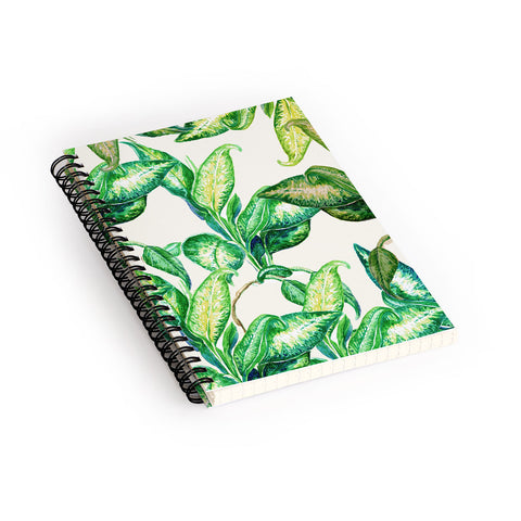 Francisco Fonseca green life Spiral Notebook