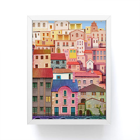 Francisco Fonseca houses Framed Mini Art Print