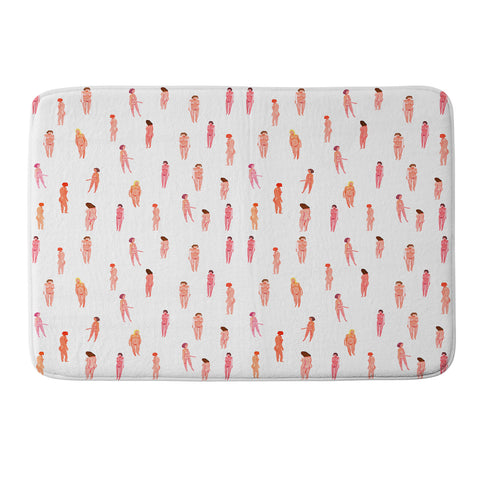 Francisco Fonseca naked girls Memory Foam Bath Mat