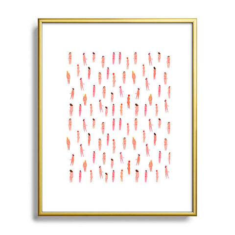 Francisco Fonseca naked girls Metal Framed Art Print