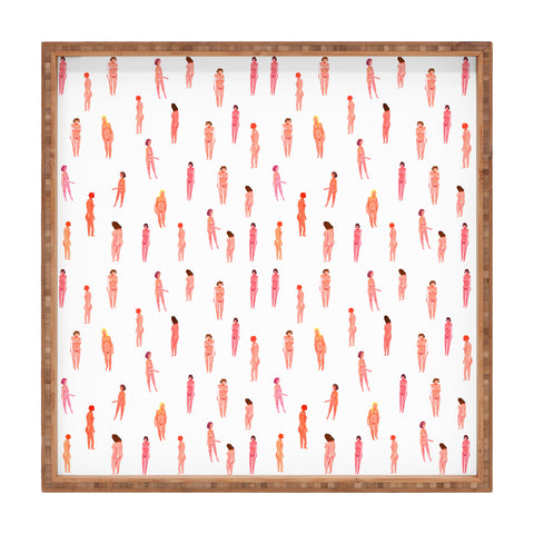 Francisco Fonseca naked girls Square Tray