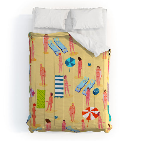 Francisco Fonseca naked summer girls Comforter