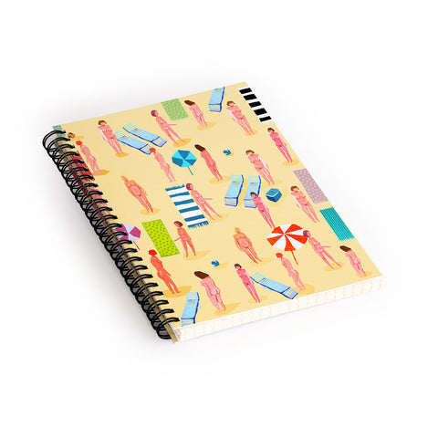 Francisco Fonseca naked summer girls Spiral Notebook