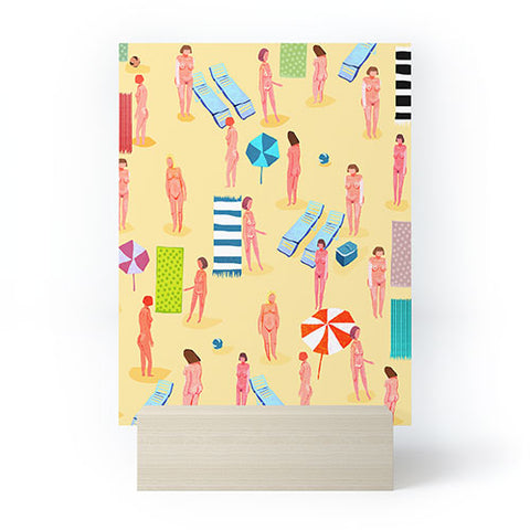 Francisco Fonseca naked summer girls Mini Art Print