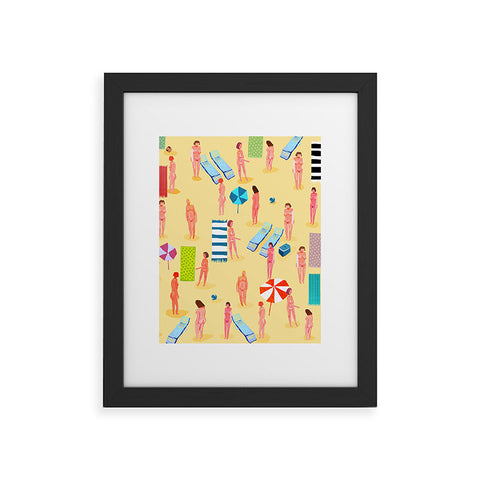 Francisco Fonseca naked summer girls Framed Art Print