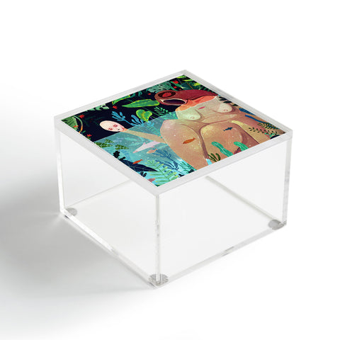 Francisco Fonseca naked underwater Acrylic Box