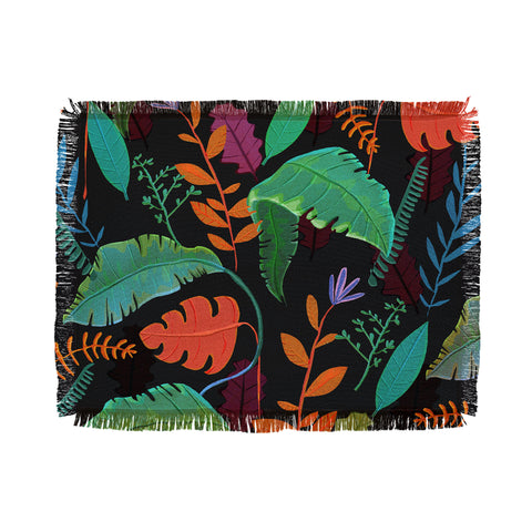 Francisco Fonseca Nature at Night Throw Blanket