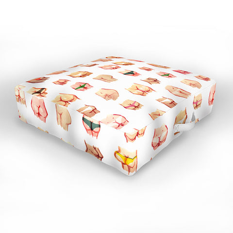 Francisco Fonseca summer butts Outdoor Floor Cushion