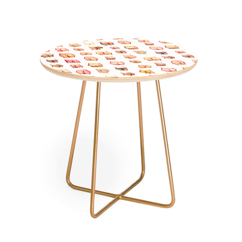 Francisco Fonseca summer butts Round Side Table