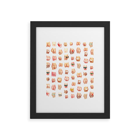 Francisco Fonseca summer butts Framed Art Print