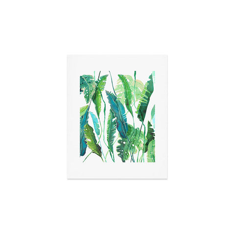 Francisco Fonseca vertical leaves Art Print