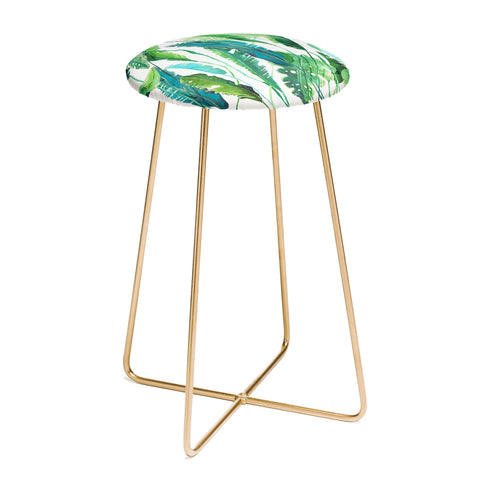 Francisco Fonseca vertical leaves Counter Stool