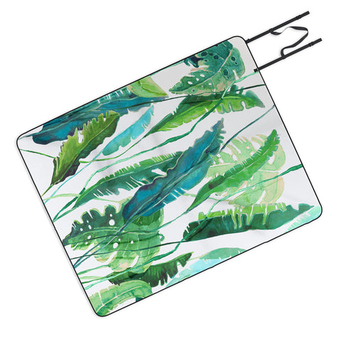 Francisco Fonseca vertical leaves Picnic Blanket
