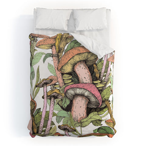 Francisco Fonseca wild Mushrooms Duvet Cover