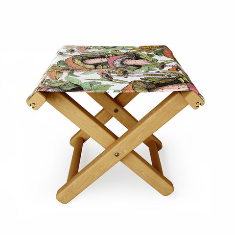 Francisco Fonseca wild Mushrooms Folding Stool