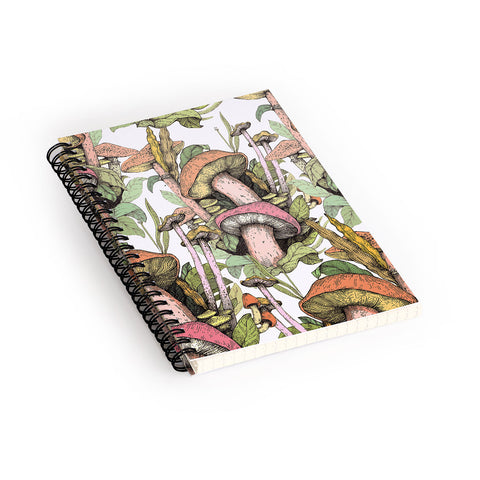 Francisco Fonseca wild Mushrooms Spiral Notebook