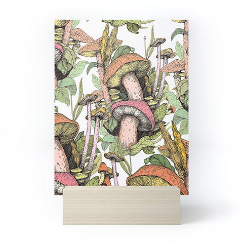 Francisco Fonseca wild Mushrooms Mini Art Print
