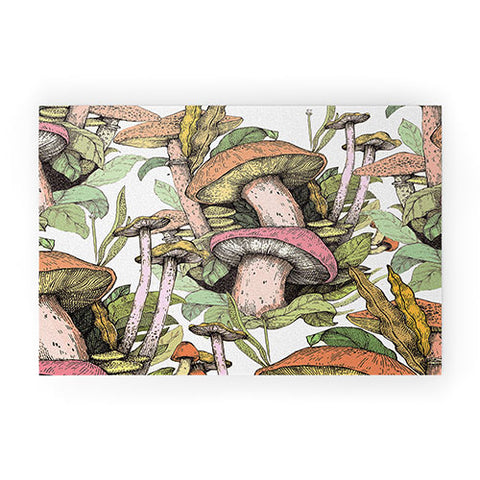 Francisco Fonseca wild Mushrooms Welcome Mat