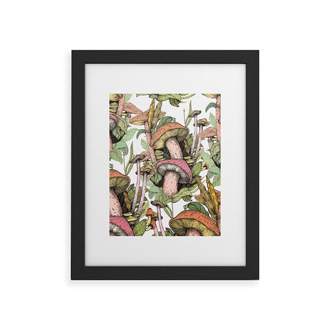 Francisco Fonseca wild Mushrooms Framed Art Print