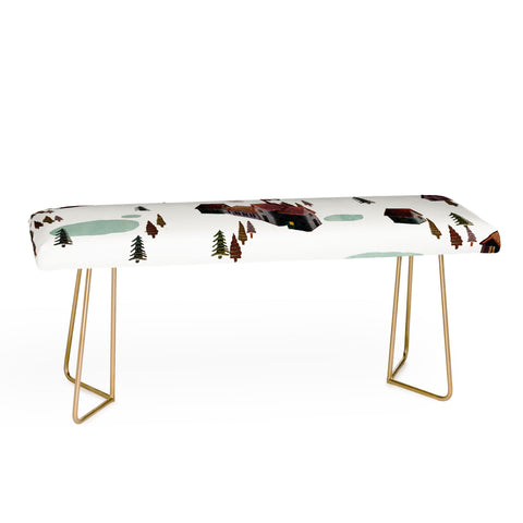 Francisco Fonseca winter village Bench