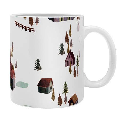 Francisco Fonseca winter village Coffee Mug