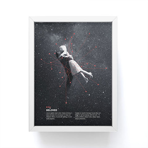 Frank Moth Beloved Framed Mini Art Print