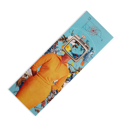 Frank Moth Dont Feed the Monitors with you Yoga Mat