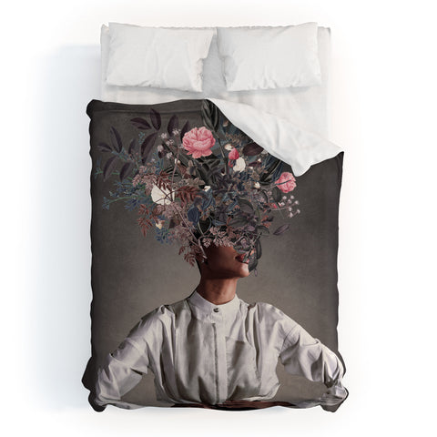 Frank Moth Eternal Grace Of Understanding Duvet Cover