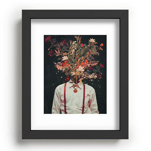 Frank Moth Foliage I Recessed Framing Rectangle