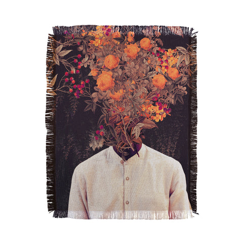 Frank Moth Frank Moth Bloom Throw Blanket