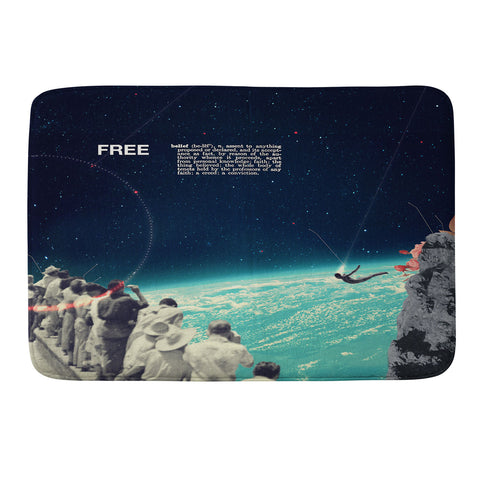 Frank Moth Free by Frank Moth Memory Foam Bath Mat