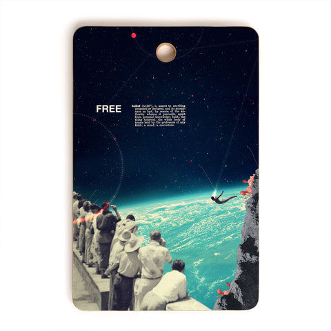 Frank Moth Free by Frank Moth Cutting Board Rectangle