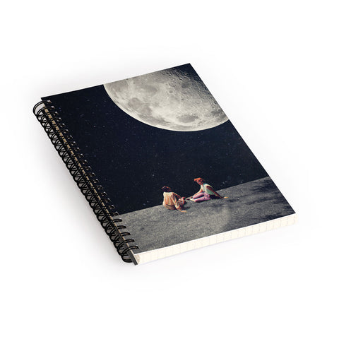 Frank Moth I Gave You the Moon Spiral Notebook