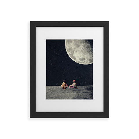 Frank Moth I Gave You the Moon Framed Art Print