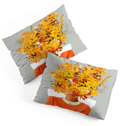 Frank Moth I Saw You Flower in the reflection of my Soul Pillow Shams