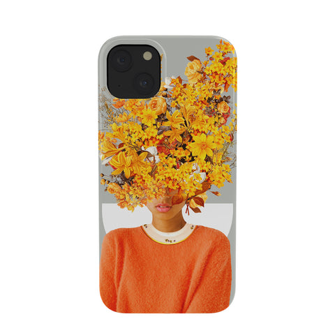 Frank Moth I Saw You Flower in the reflection of my Soul Phone Case
