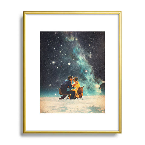 Frank Moth Ill Take you to the Stars for Metal Framed Art Print