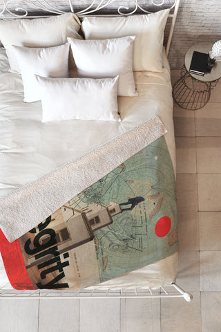 Frank Moth Integrity Fleece Throw Blanket