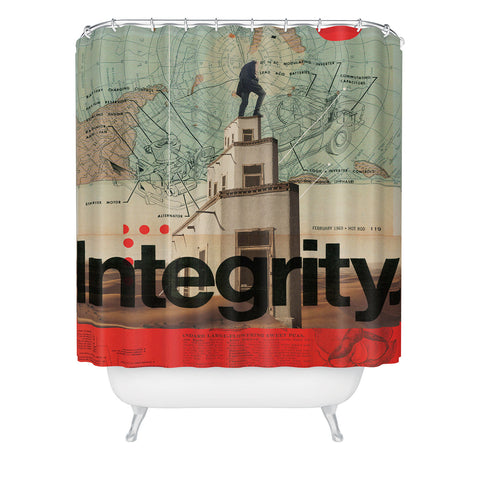 Frank Moth Integrity Shower Curtain