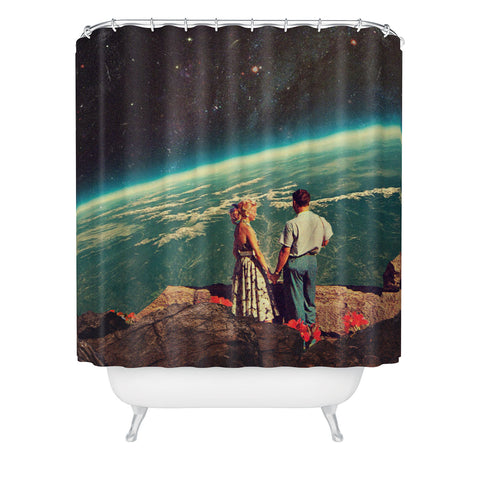 Frank Moth Love Frank Moth Shower Curtain