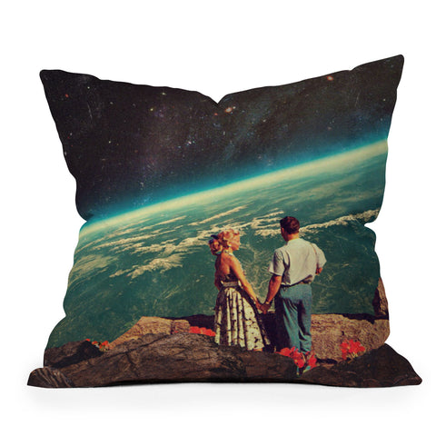 Frank Moth Love Frank Moth Throw Pillow