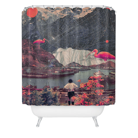 Frank Moth My Choices left me Alone Shower Curtain