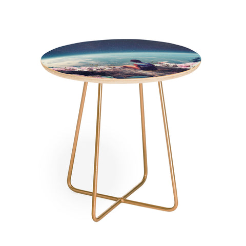 Frank Moth My World Blossomed Round Side Table