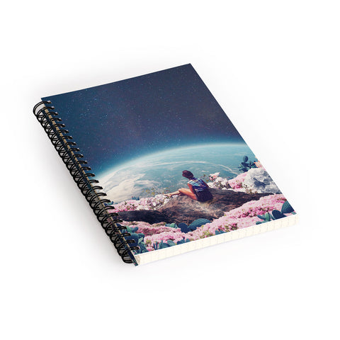 Frank Moth My World Blossomed Spiral Notebook